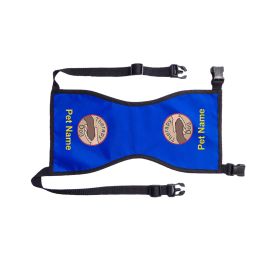 Royal Blue Hand And Paw Color Therapy Dog Vest